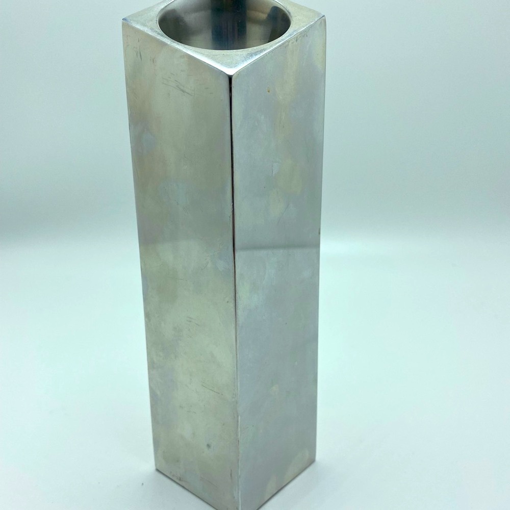 Vntg nambé studio Silver Candlestick 1996 - Picture 1 of 5